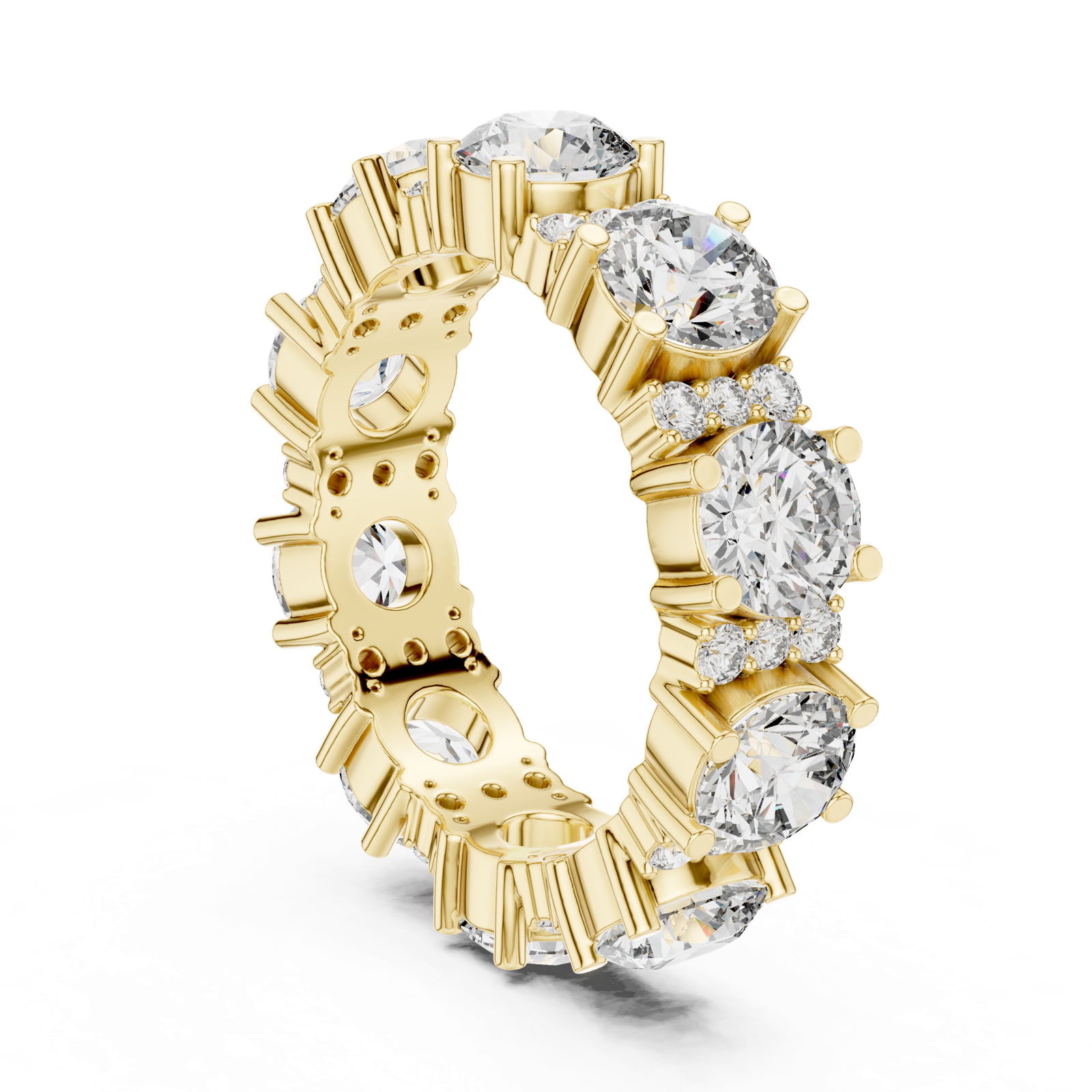 Gold Ring DDLR-232, Yellow Gold
