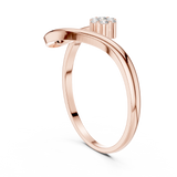 Gold Ring 1 (184), Rose Gold