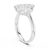 Gold Ring DDLR-783, White Gold, view 1