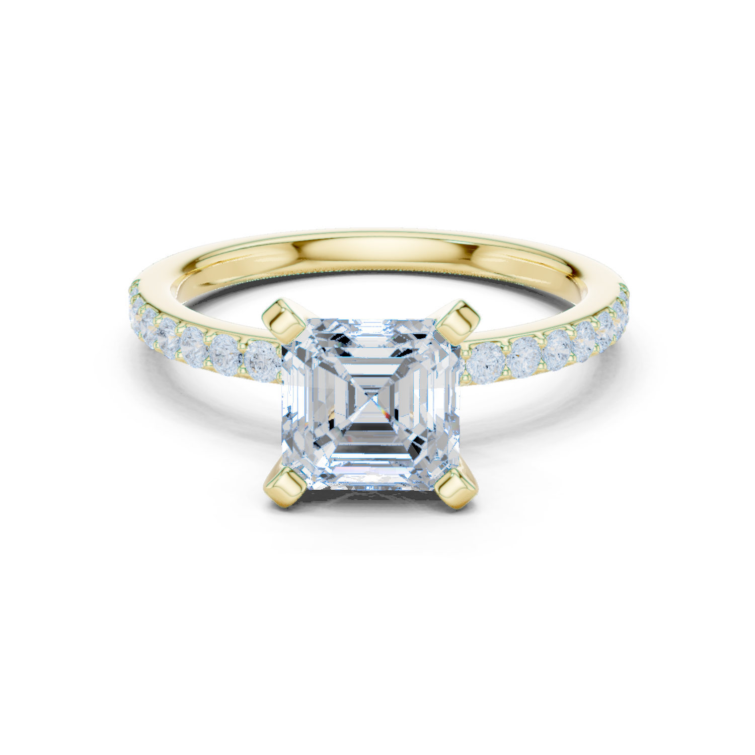 Gold Ring DDLR-884, Yellow Gold
