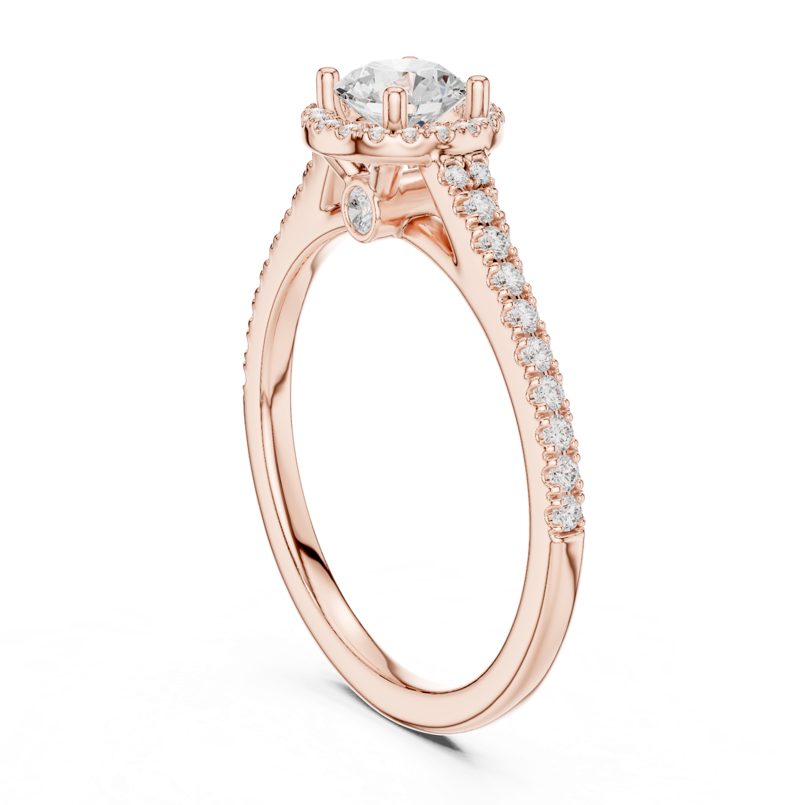 Gold Ring LR-0265, Rose Gold