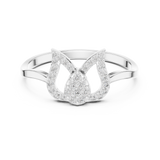 Gold Ring 1 (169), White Gold, view 4