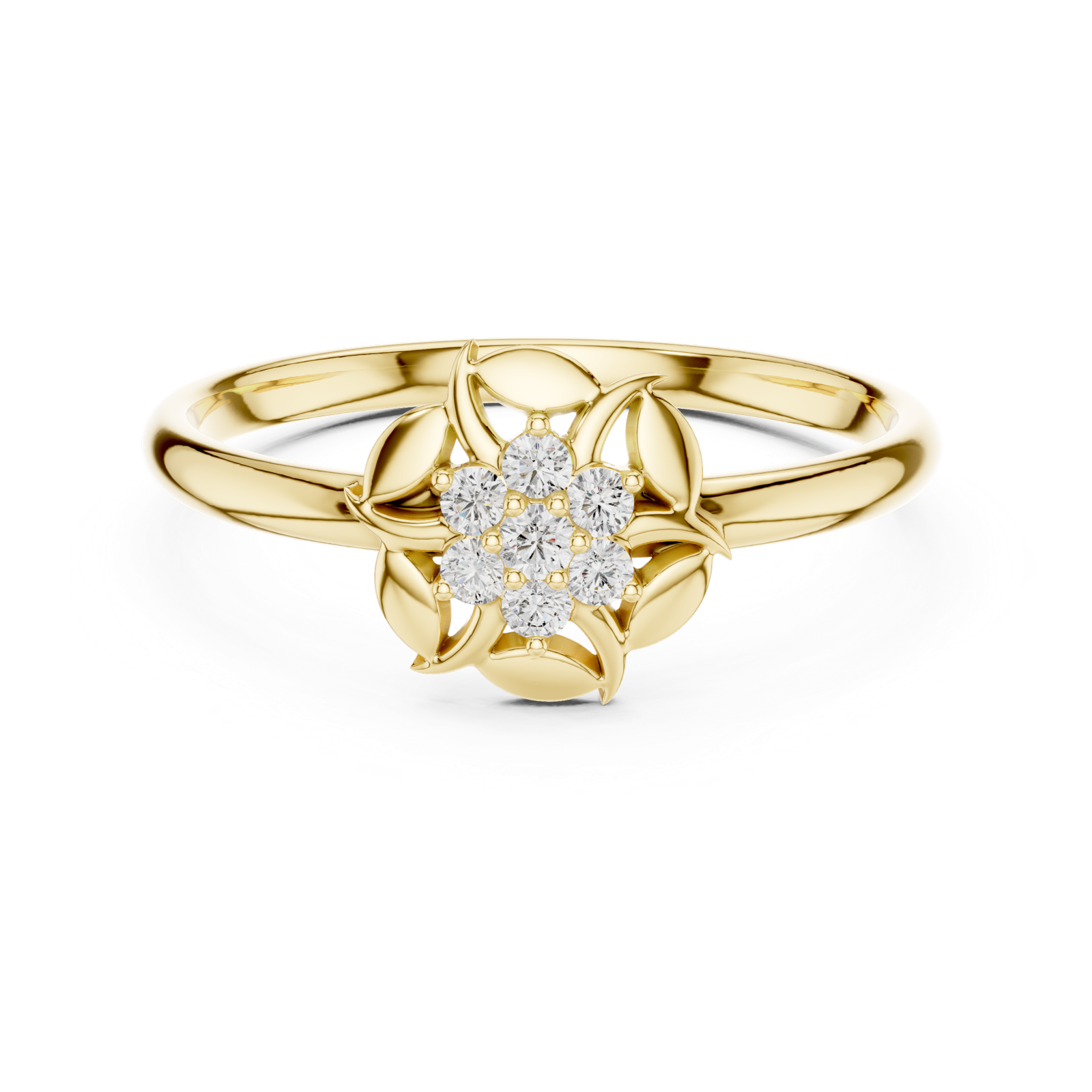 Gold Ring 1 (380), Yellow Gold, view 4