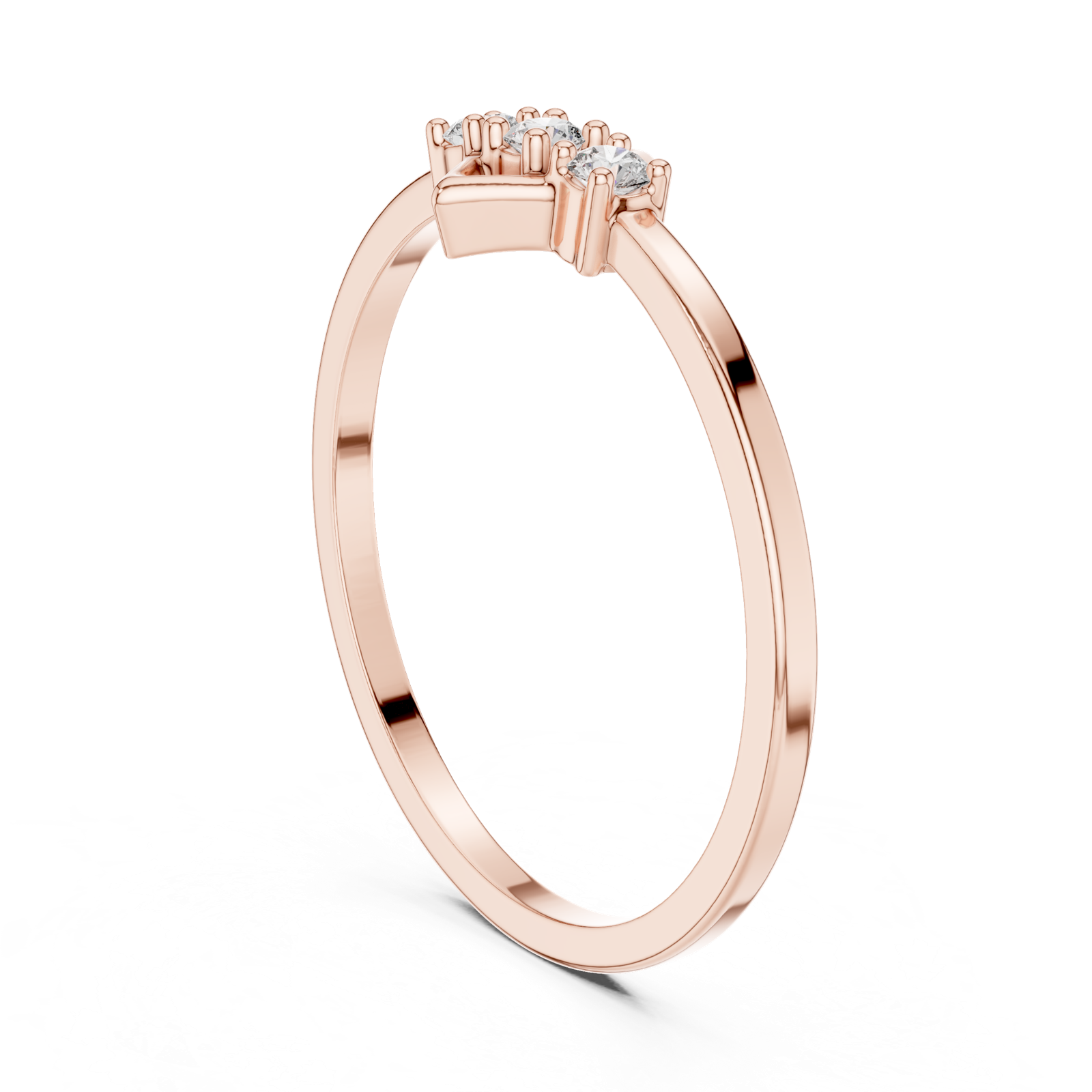 Gold Ring LR-01 (93), Rose Gold