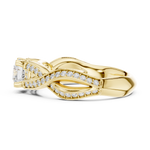 Gold Ring LR-0315, Yellow Gold, view 3