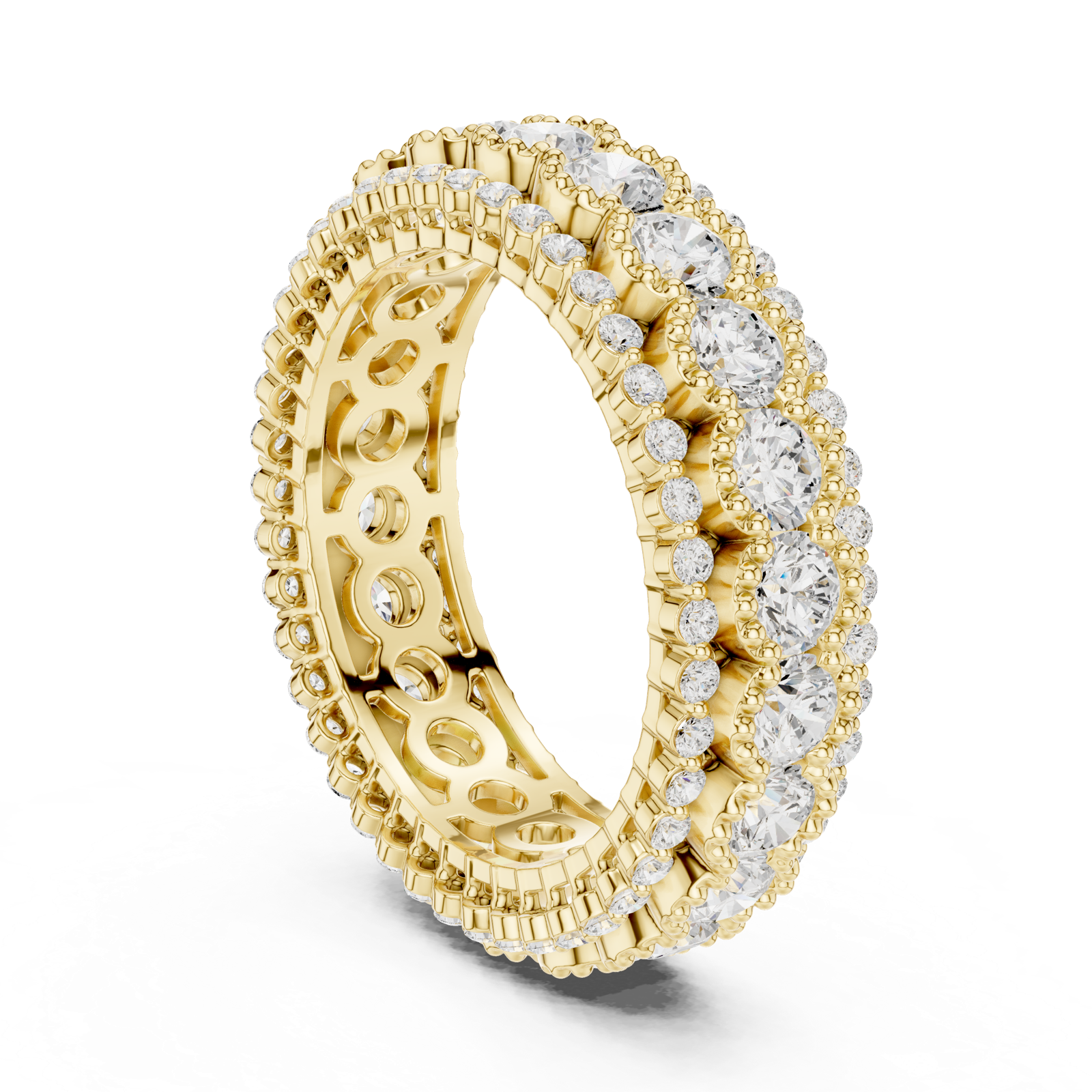 Gold Ring DDLR-367, Yellow Gold