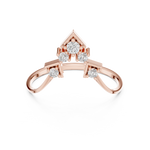 Gold Ring 1 (171), Rose Gold, view 4