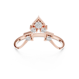 Gold Ring 1 (171), Rose Gold, view 4