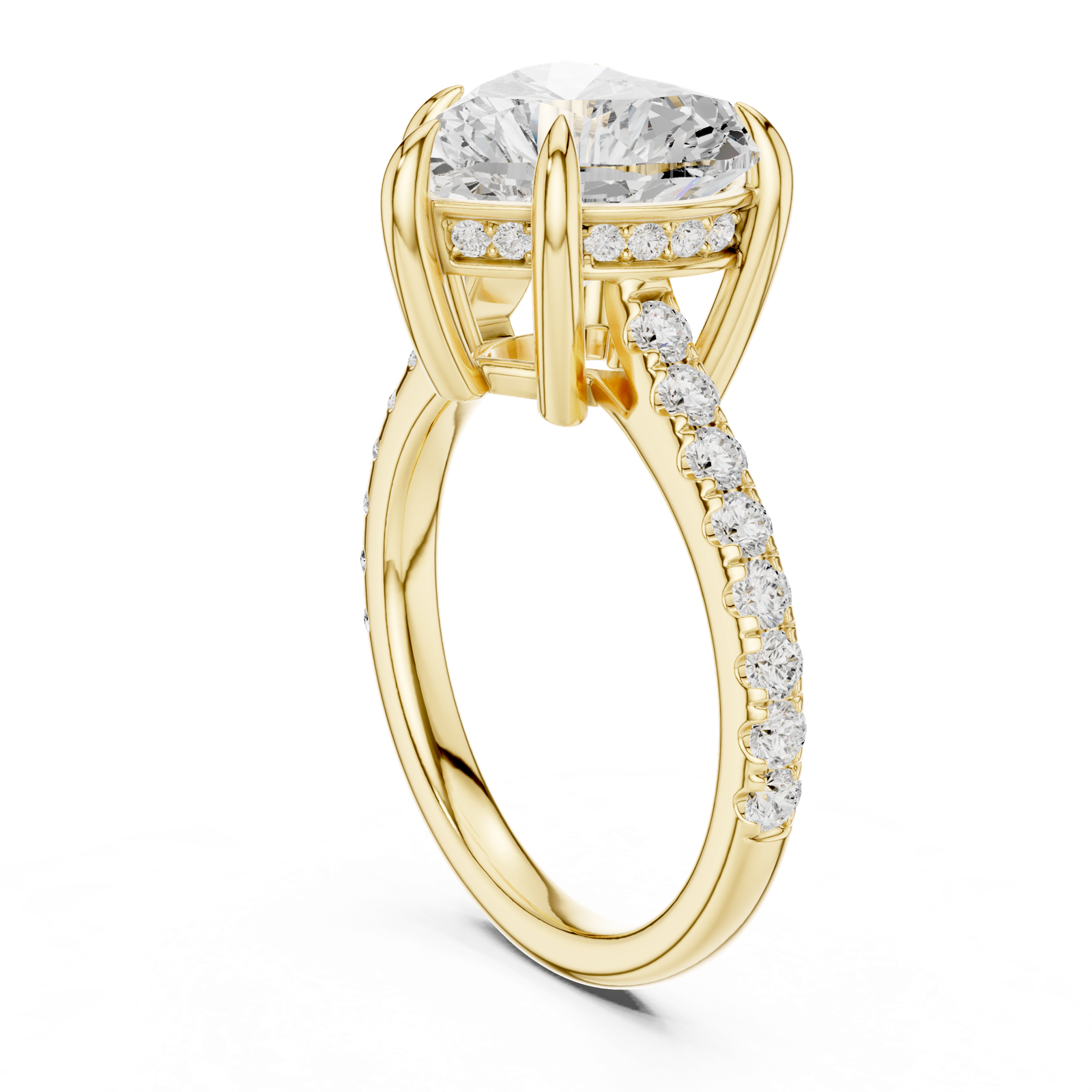 Gold Ring DDLR-1025, Yellow Gold