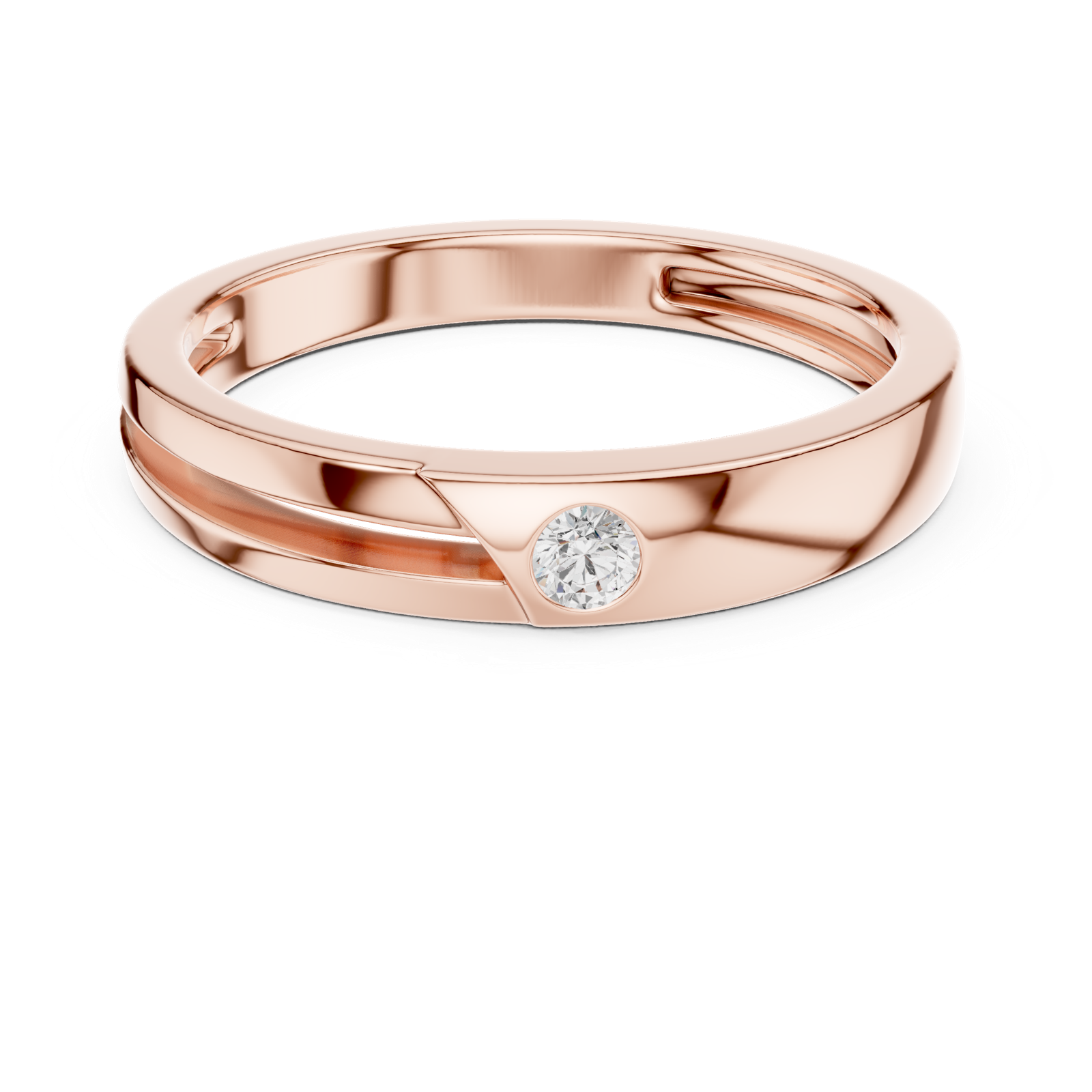 Gold Ring SBMR(32), Rose Gold