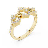 Gold Ring LR-01 (88), Yellow Gold, view 2