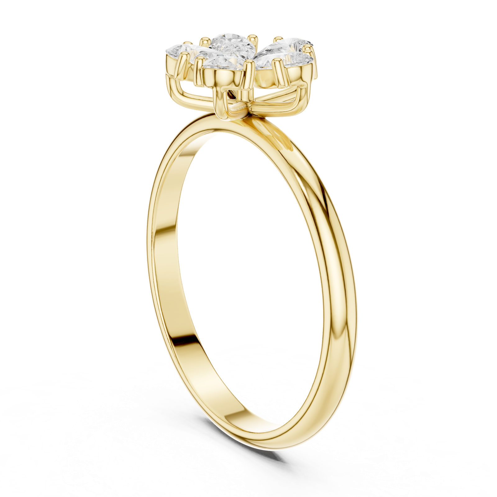 Gold Ring HLR-92, Yellow Gold