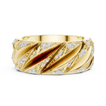 Gold Ring SBMR(7), Yellow Gold, view 3