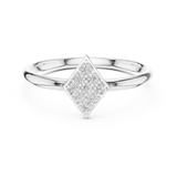 Gold Ring 1 (259), White Gold, view 4
