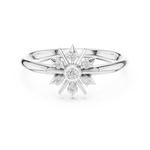 Gold Ring 1 (415), White Gold, view 4