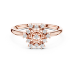 Gold Ring 1 (409), Rose Gold, view 4