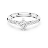 Gold Ring DDLR-518, White Gold