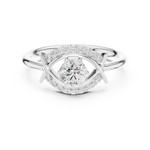 Gold Ring DDLR-595, White Gold