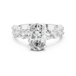Gold Ring DDLR-064, White Gold