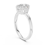 Gold Ring DDLR-928, White Gold, view 1