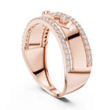 Gold Ring LR-01 (49), Rose Gold