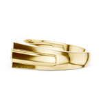 Gold Ring DR-6266, Yellow Gold, view 3