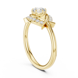 Gold Ring DDLR-595, Yellow Gold, view 1
