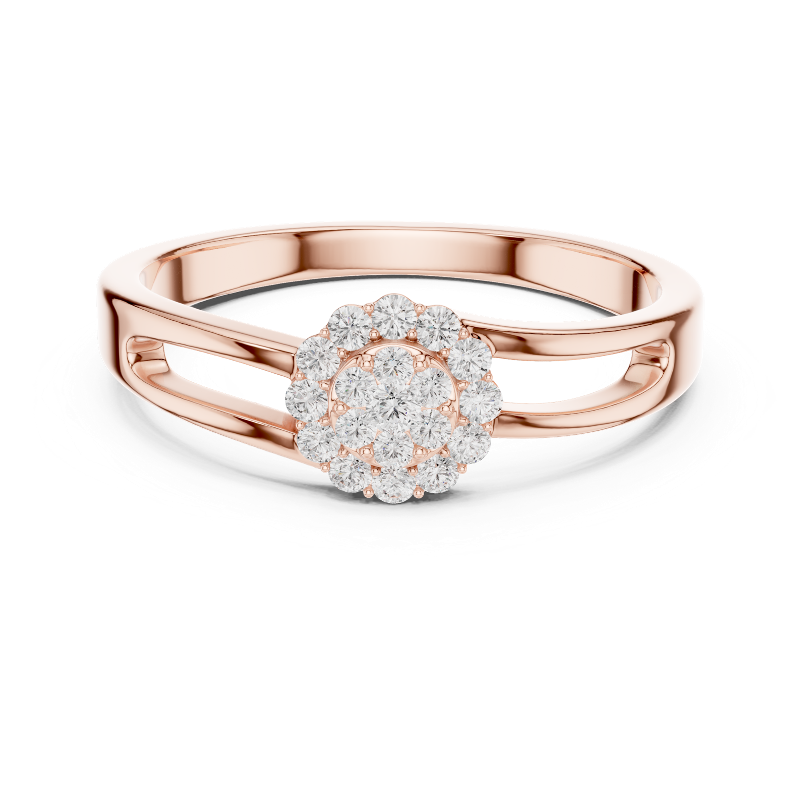 Gold Ring SBWR(43), Rose Gold