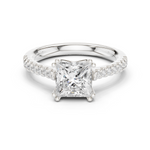 Gold Ring DDLR-735, White Gold