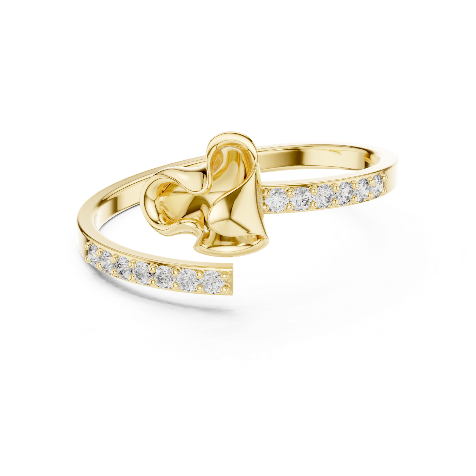 Gold Ring 1 (251), Yellow Gold, view 4