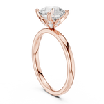 Gold Ring DDLR-847, Rose Gold, view 1