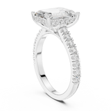 Gold Ring DDLR-773, White Gold, view 1