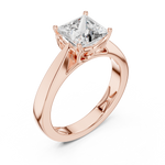 Gold Ring DDLR-052, Rose Gold, view 2