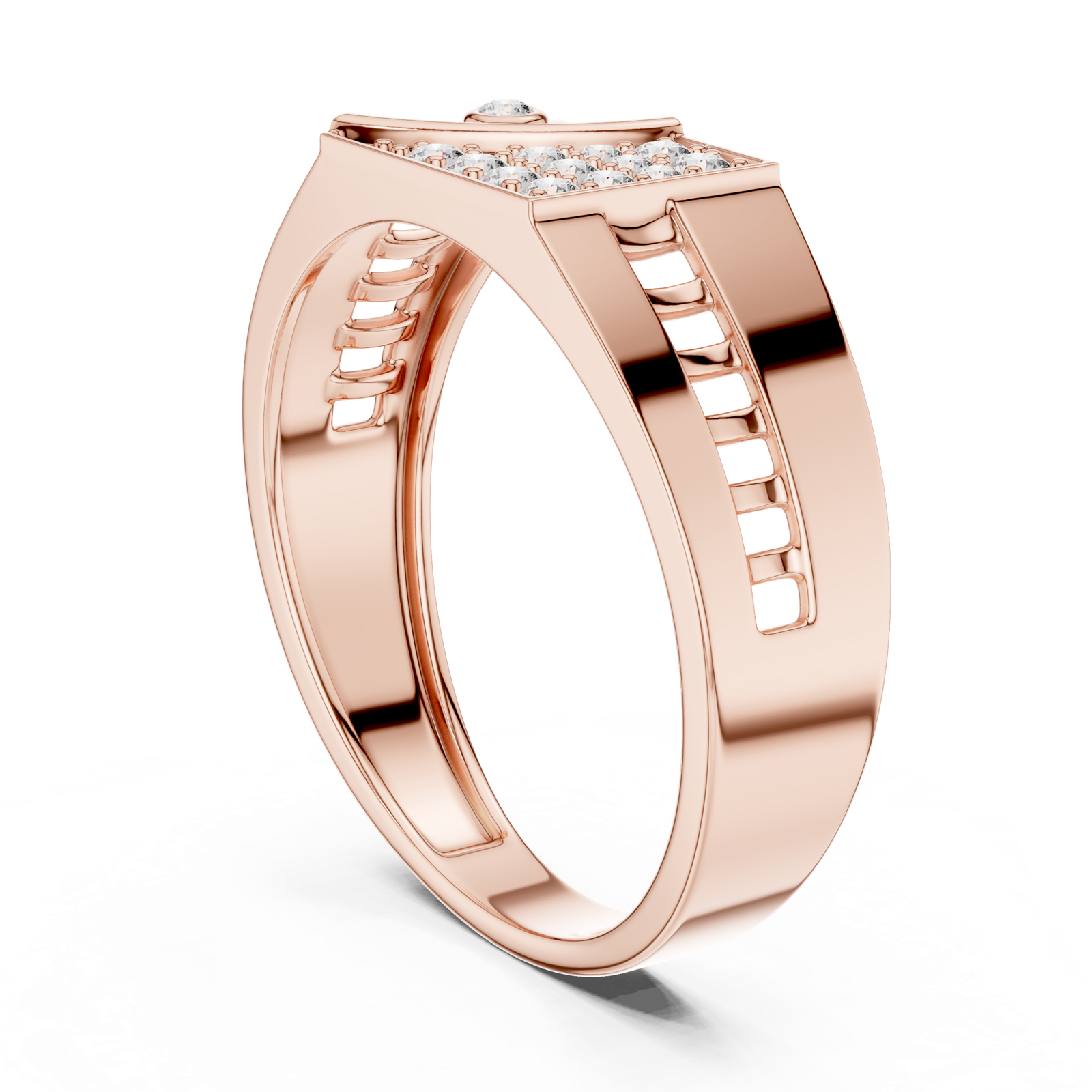 Gold Ring LR-01 (29), Rose Gold