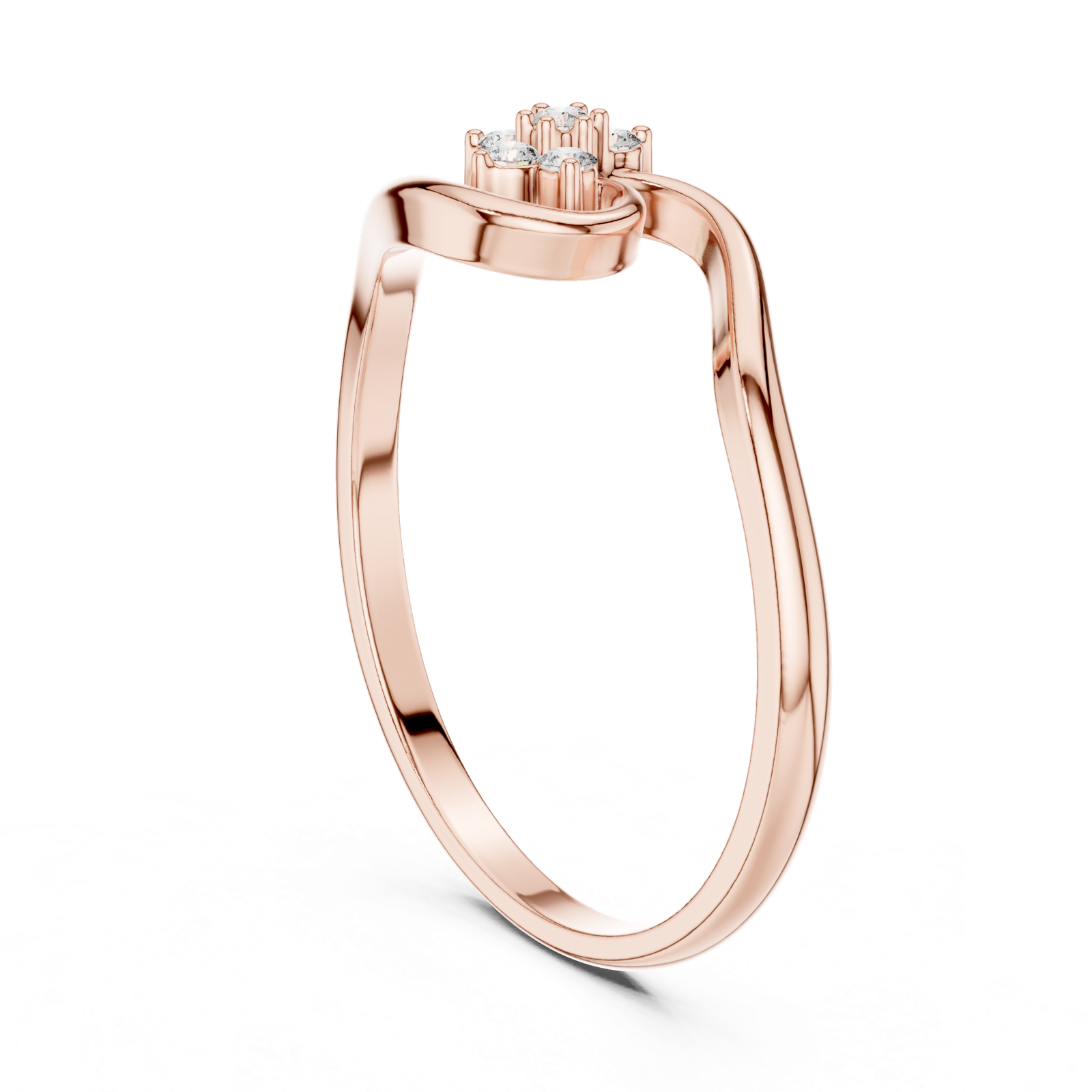 Gold Ring 1 (185), Rose Gold