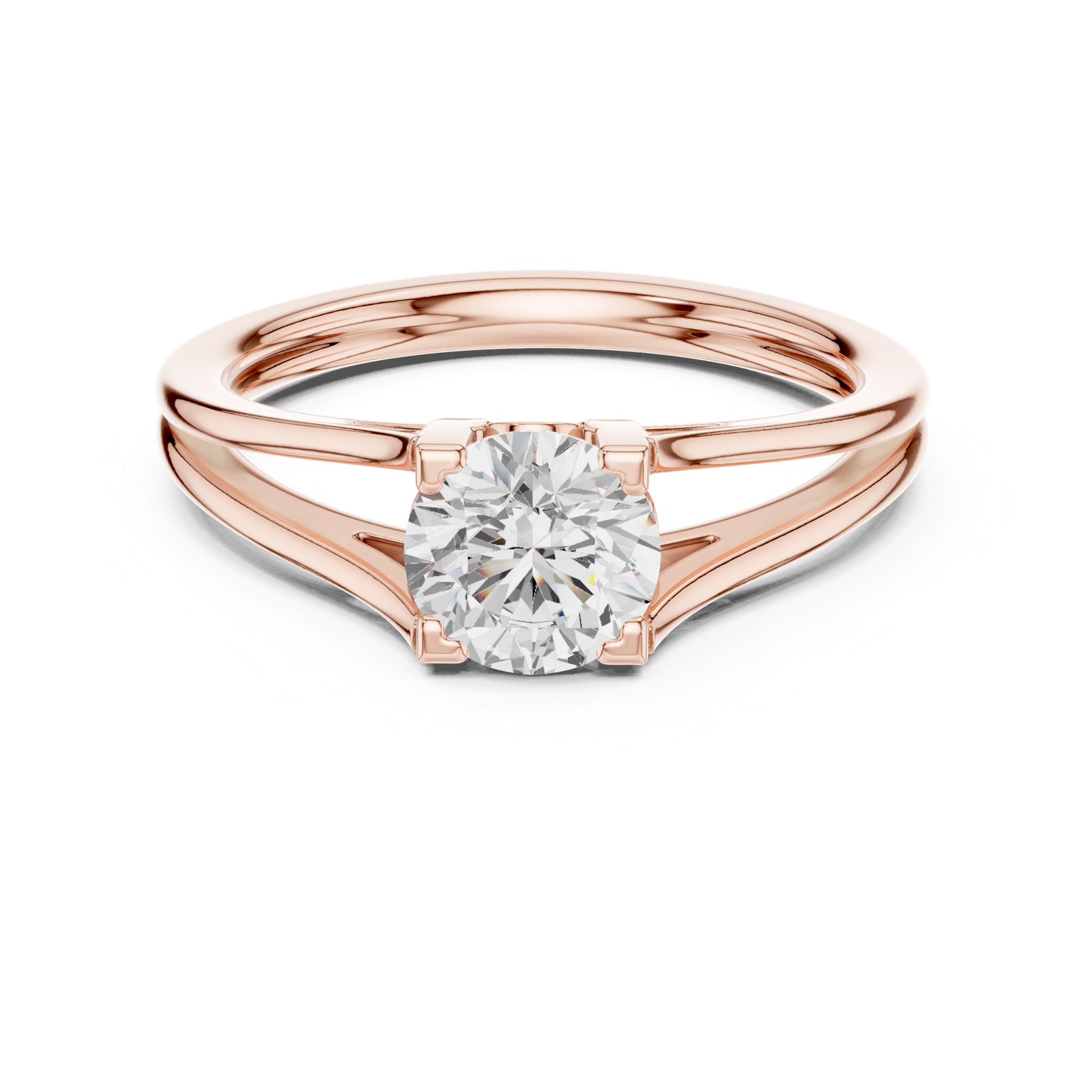 Gold Ring DDLR-544, Rose Gold