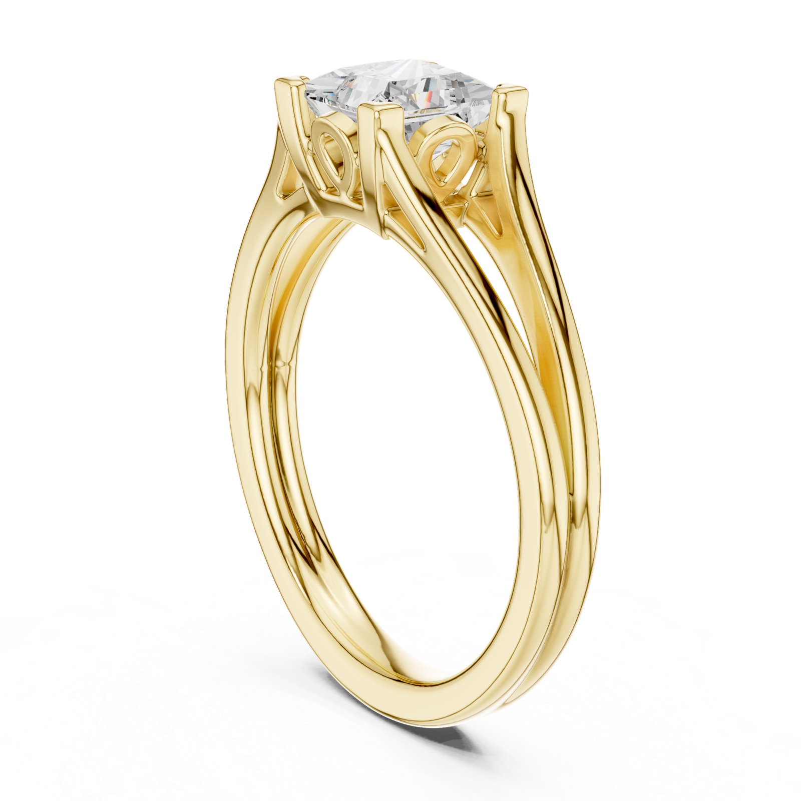 Gold Ring DDLR-571, Yellow Gold