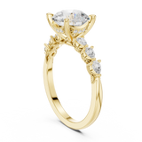 Gold Ring DDLR-1008, Yellow Gold