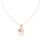 Gold Pendant 12-10012P, Rose Gold