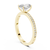 Gold Ring DDLR-1061, Yellow Gold, view 1