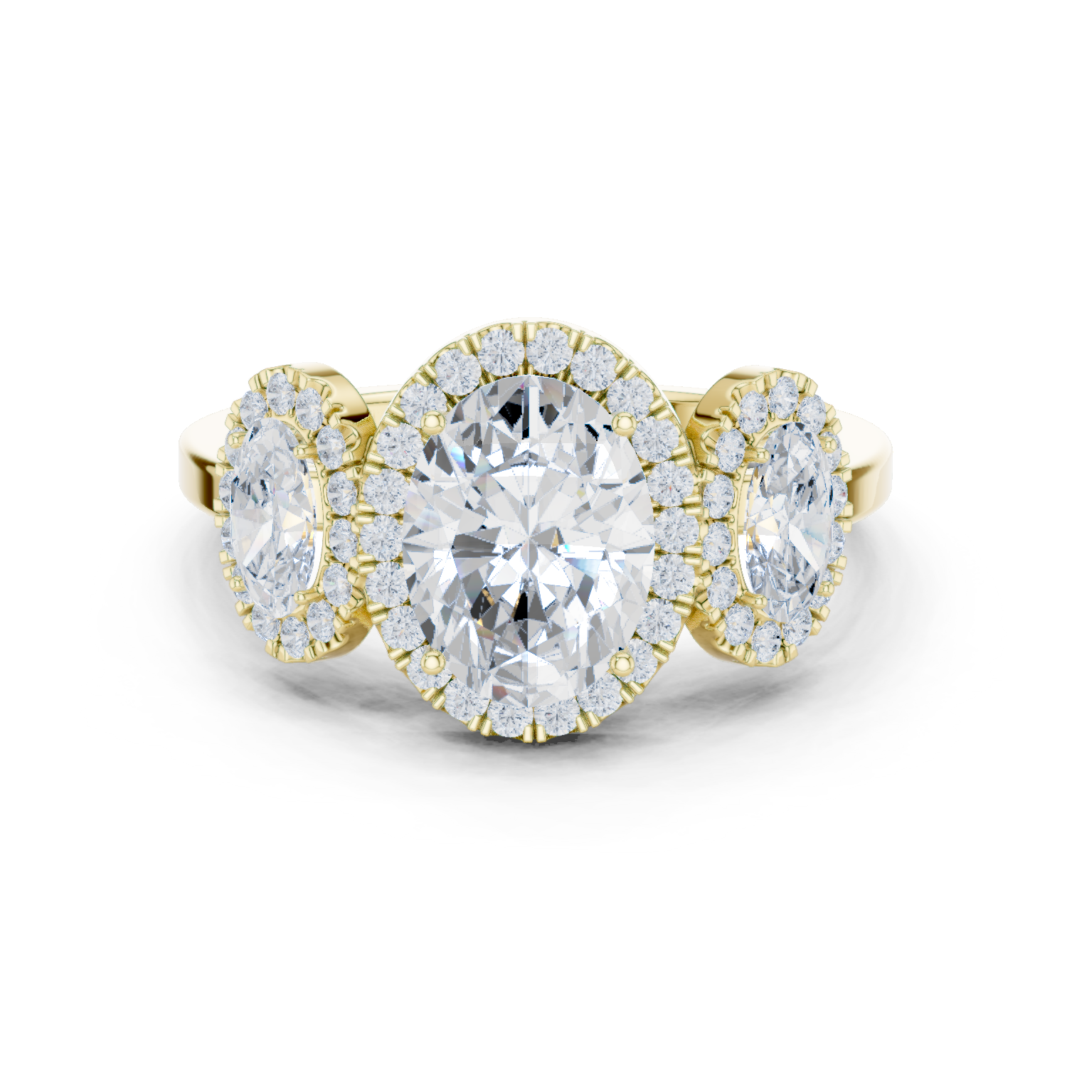 Gold Ring DDLR-1062, Yellow Gold