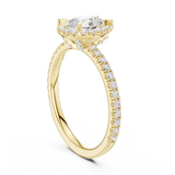 Gold Ring DDLR-445, Yellow Gold