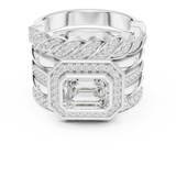 Gold Ring DDLR-849, White Gold, view 4