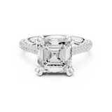 Gold Ring DDLR-952, White Gold, view 4