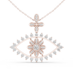 Gold Pendant GPD-0020, Rose Gold