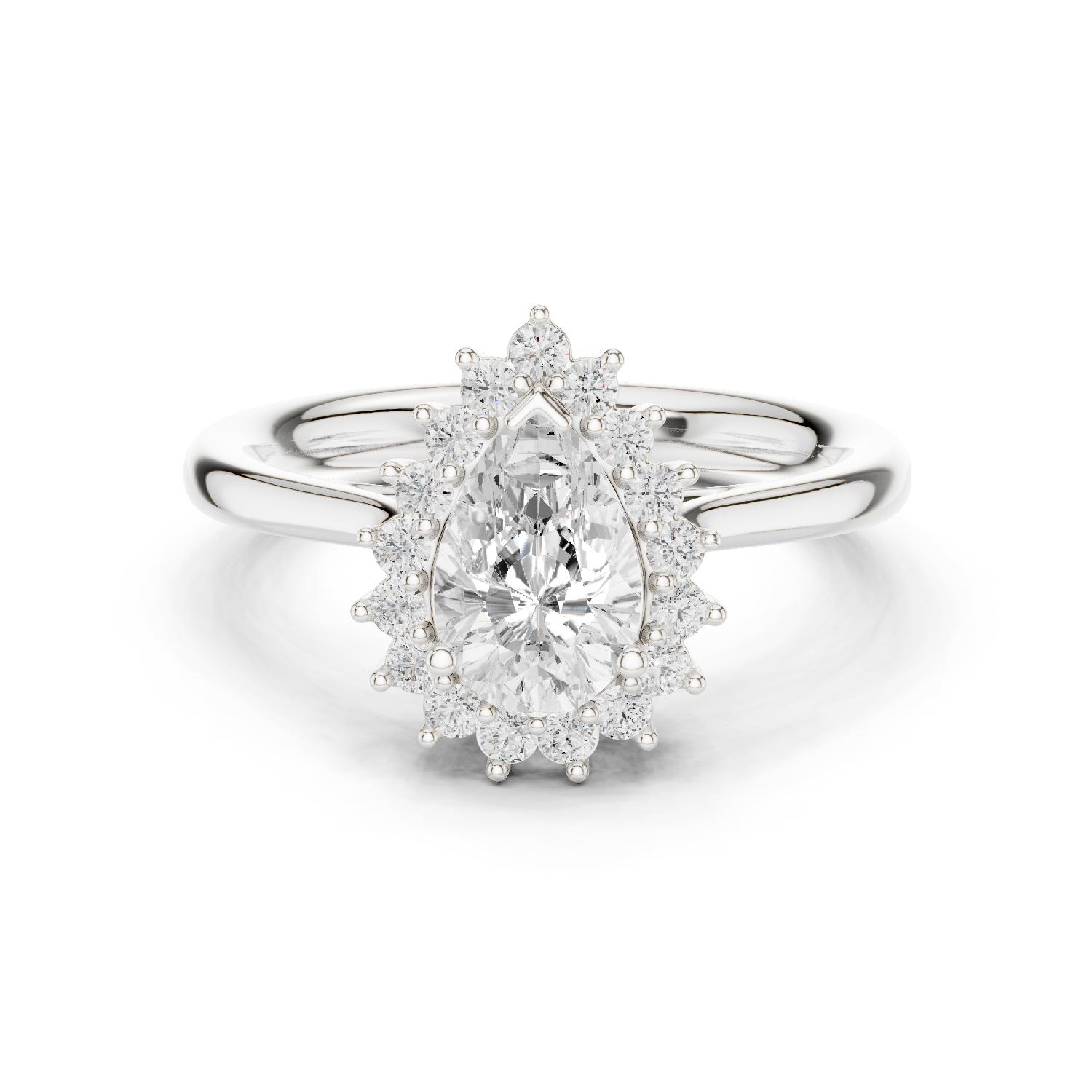 Gold Ring DDLR-699, White Gold