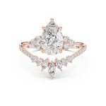 Gold Ring SBWR(55), Rose Gold, view 4