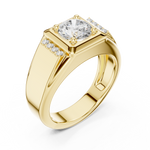 Gold Ring SBMR(47), Yellow Gold, view 2