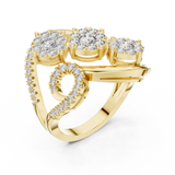 Gold Ring 19-120002L, Yellow Gold, view 2