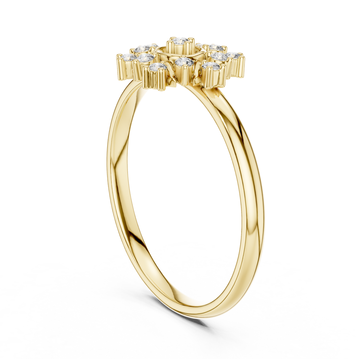 Gold Ring 1 (409), Yellow Gold, view 1